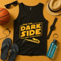 Join The Dark Side Saxophone Player Tank Top