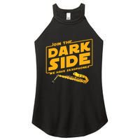 Join The Dark Side Saxophone Player Women's Perfect Tri Rocker Tank