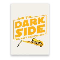 Join The Dark Side Saxophone Player Poster