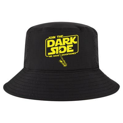 Join The Dark Side We Have Saxophones Saxophonist Jazz Cool Comfort Performance Bucket Hat