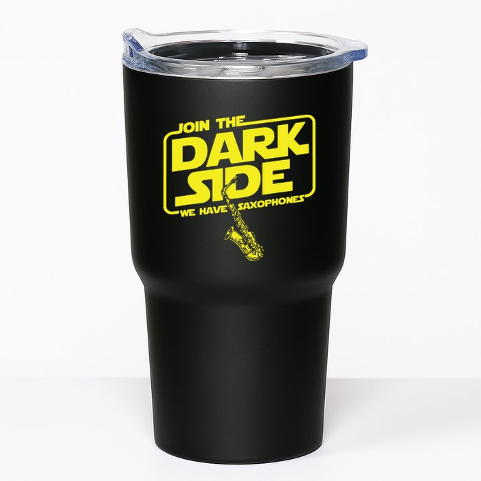 Join The Dark Side We Have Saxophones Saxophonist Jazz Tumbler