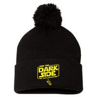 Join The Dark Side We Have Saxophones Saxophonist Jazz Pom Pom 12in Knit Beanie