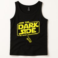 Join The Dark Side We Have Saxophones Saxophonist Jazz Tank Top