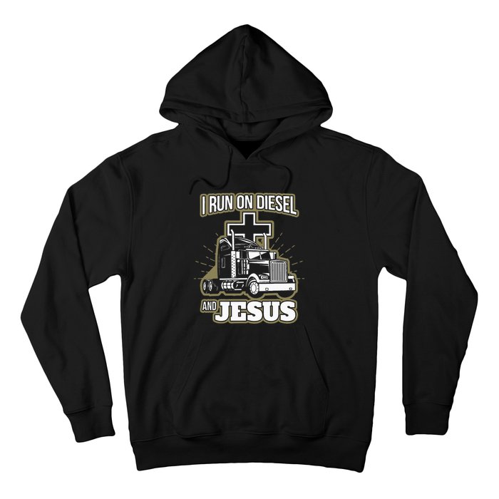 Jesus Truck Driver Christian Trucker Hoodie