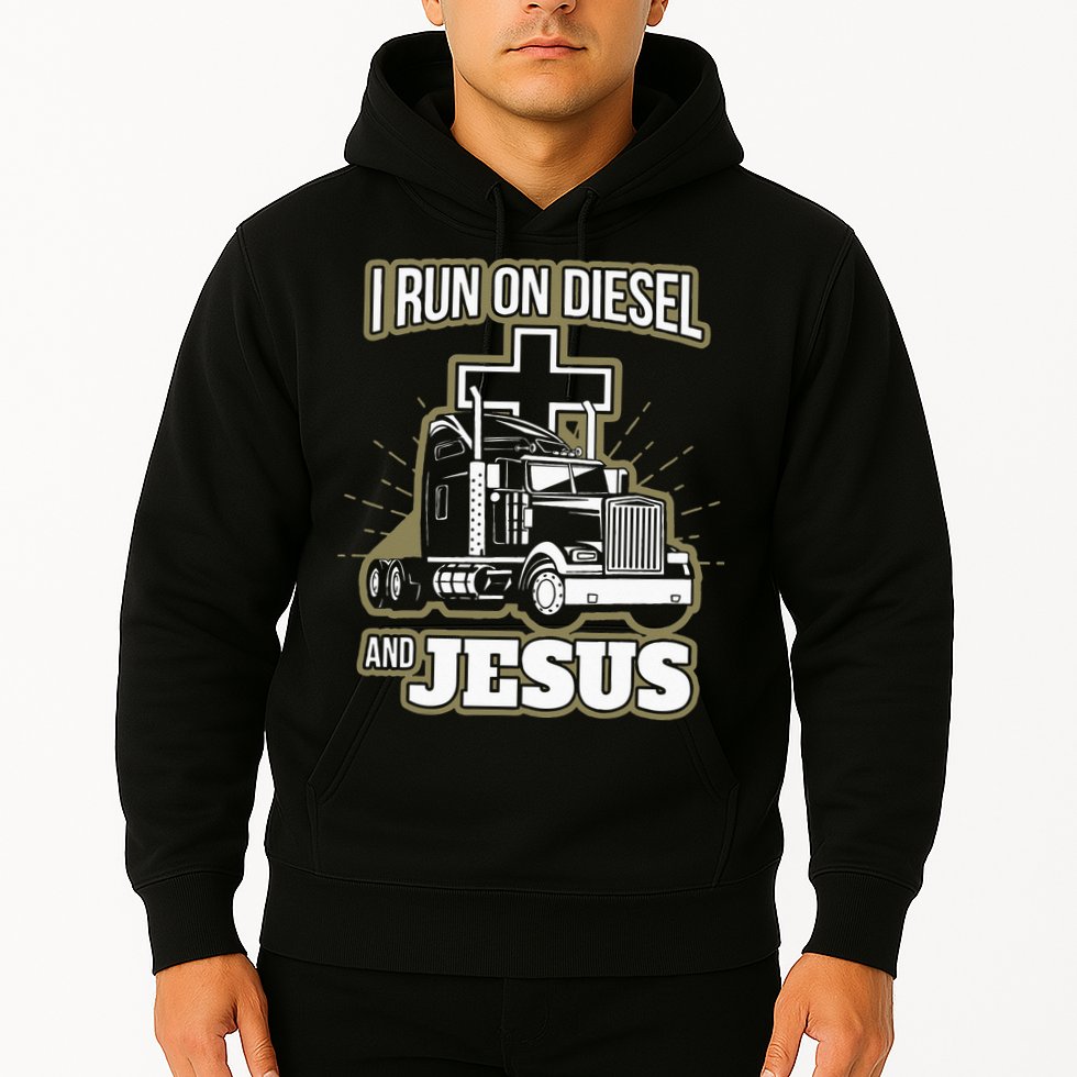 Jesus Truck Driver Christian Trucker Hoodie