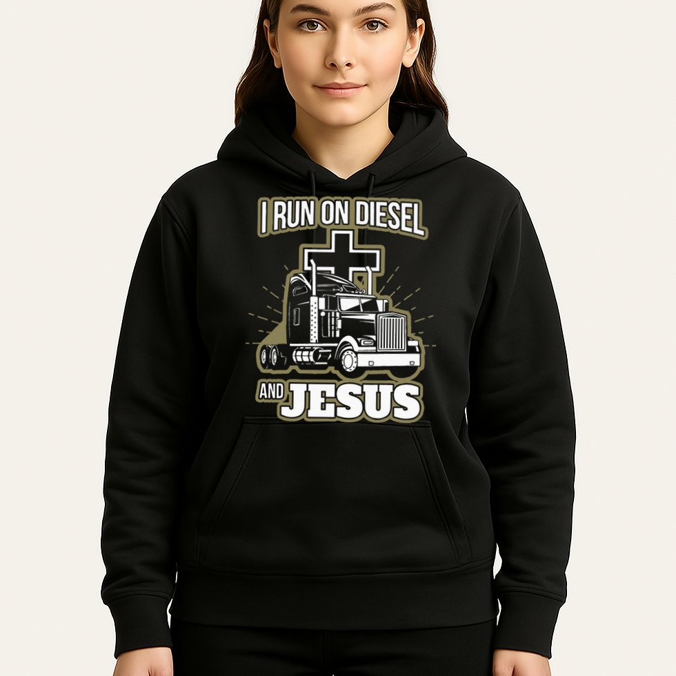 Jesus Truck Driver Christian Trucker Hoodie