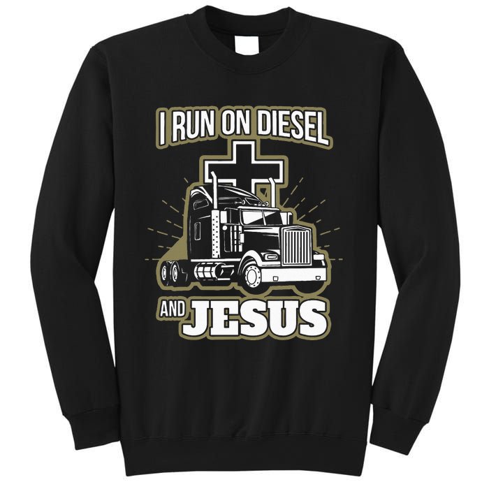 Jesus Truck Driver Christian Trucker Sweatshirt