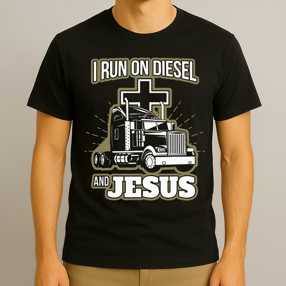Jesus Truck Driver Christian Trucker T-Shirt