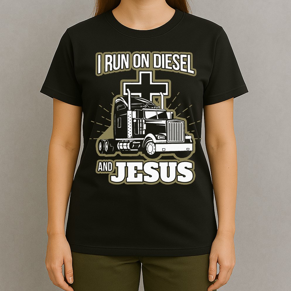 Jesus Truck Driver Christian Trucker T-Shirt