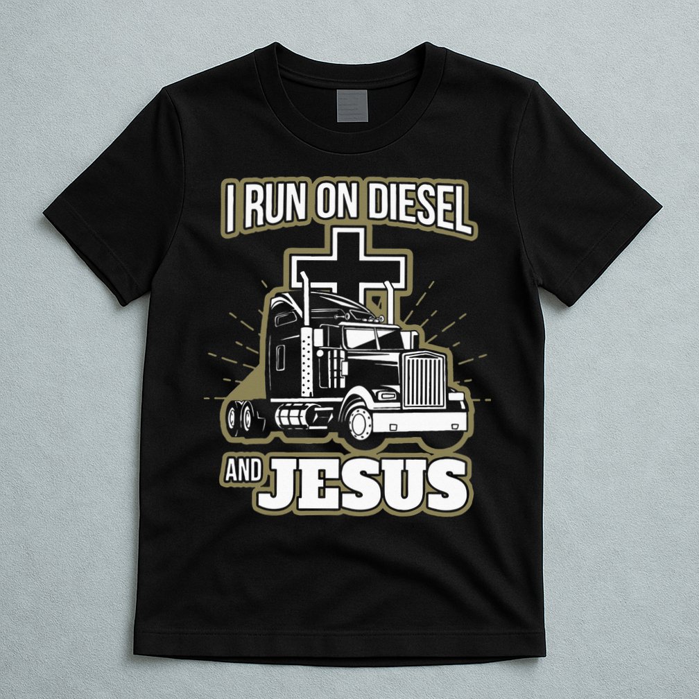 Jesus Truck Driver Christian Trucker T-Shirt