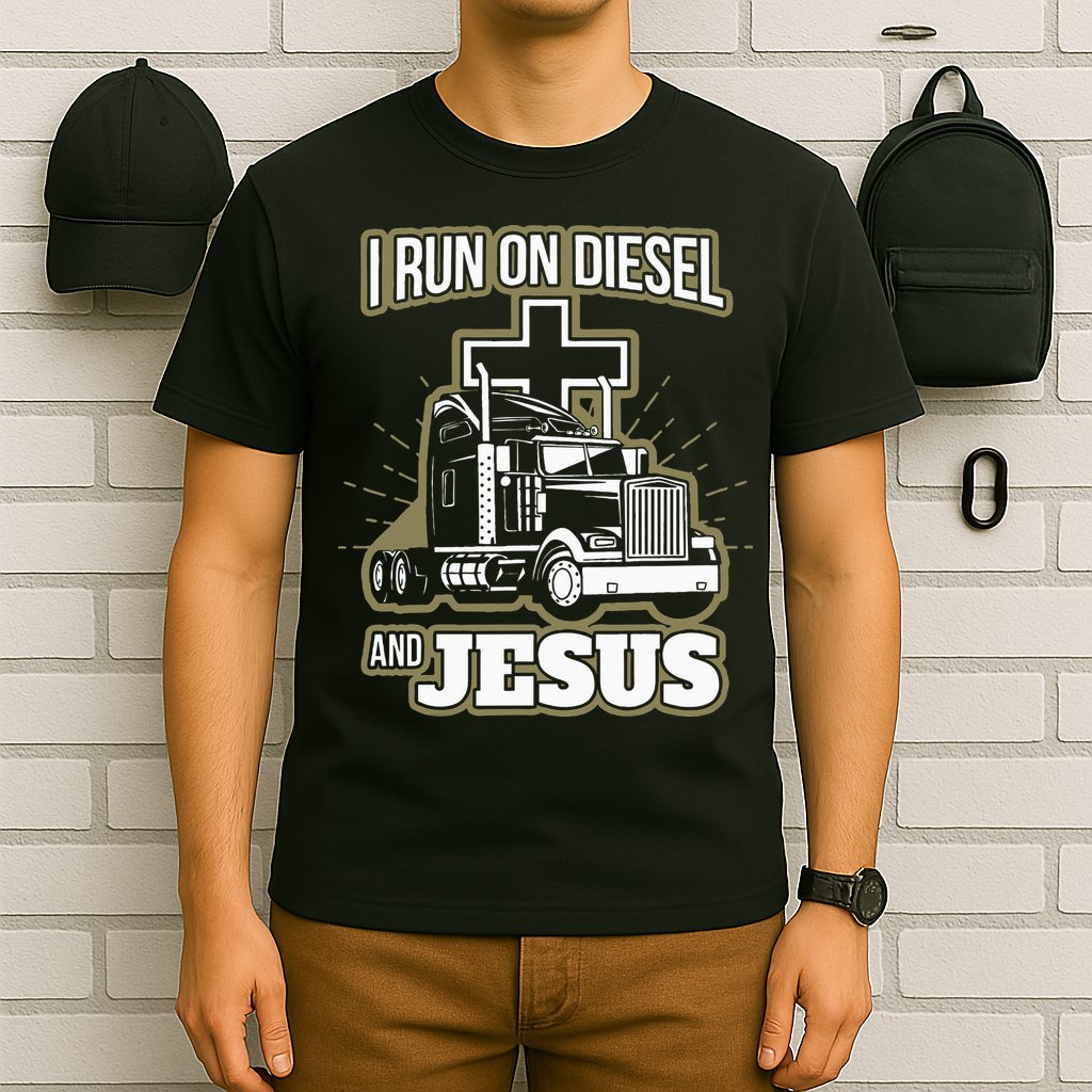 Jesus Truck Driver Christian Trucker T-Shirt