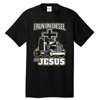 Jesus Truck Driver Christian Trucker Tall T-Shirt