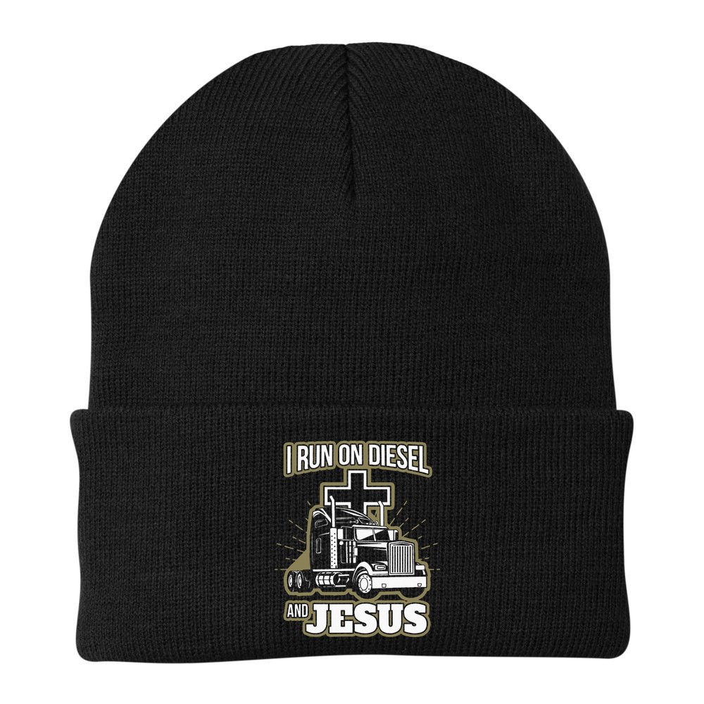 Jesus Truck Driver Christian Trucker Beanie