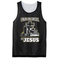 Jesus Truck Driver Christian Trucker Mesh Reversible Basketball Jersey Tank