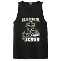 Jesus Truck Driver Christian Trucker PosiCharge Competitor Tank