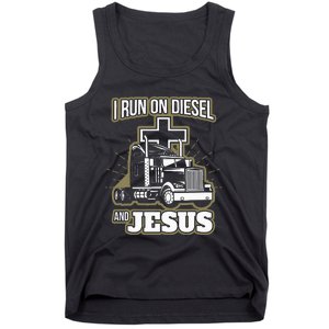 Jesus Truck Driver Christian Trucker Tank Top