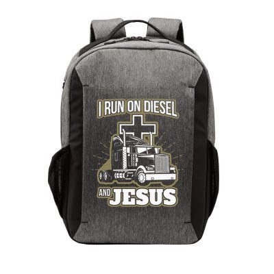 Jesus Truck Driver Christian Trucker Vector Backpack