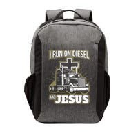 Jesus Truck Driver Christian Trucker Vector Backpack