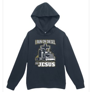 Jesus Truck Driver Christian Trucker Urban Pullover Hoodie