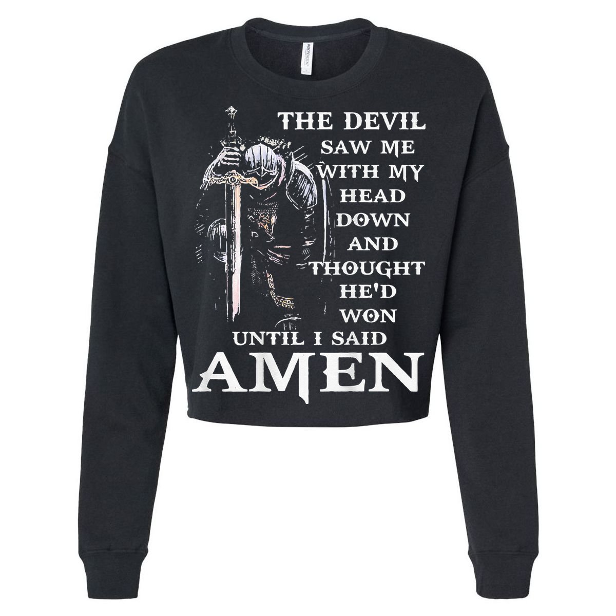 Jesus The Devil Saw Me With My Head Down (on back) T-Shirt