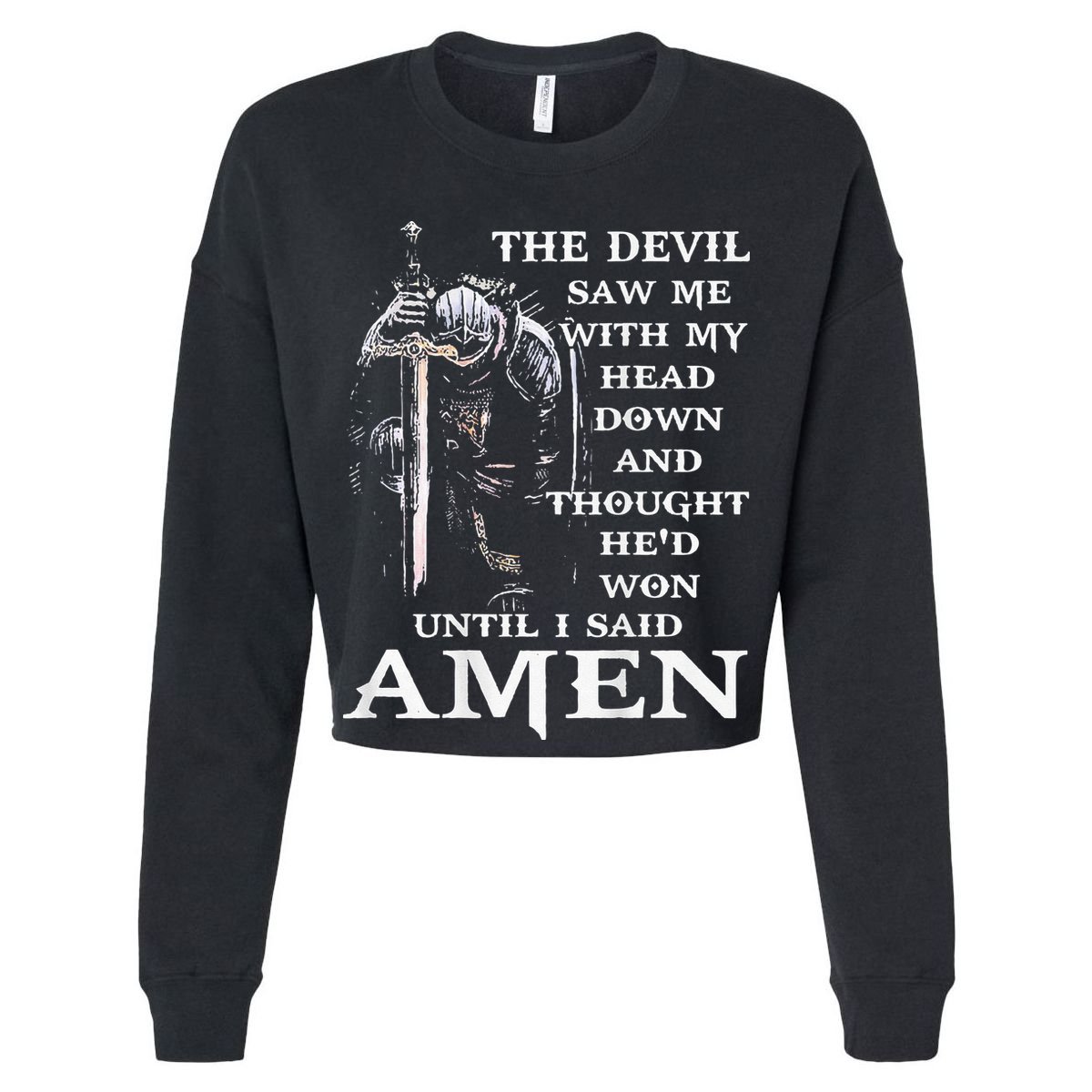 Jesus The Devil Saw Me With My Head Down (on back) T-Shirt