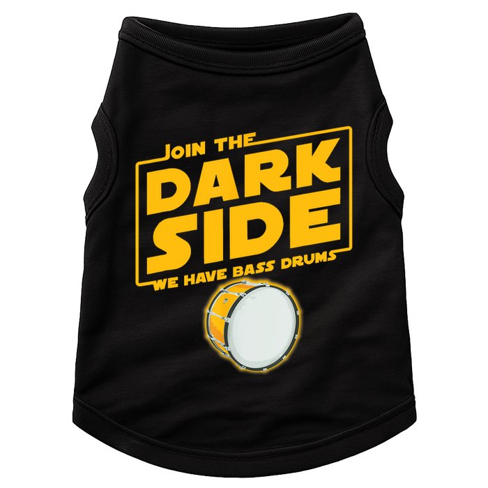Join The Dark Side Bass Drum Player Doggie Tank