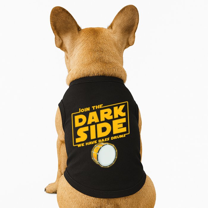 Join The Dark Side Bass Drum Player Doggie Tank