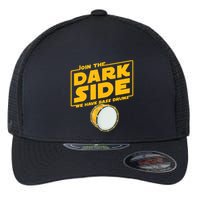 Join The Dark Side Bass Drum Player Flexfit Unipanel Trucker Cap