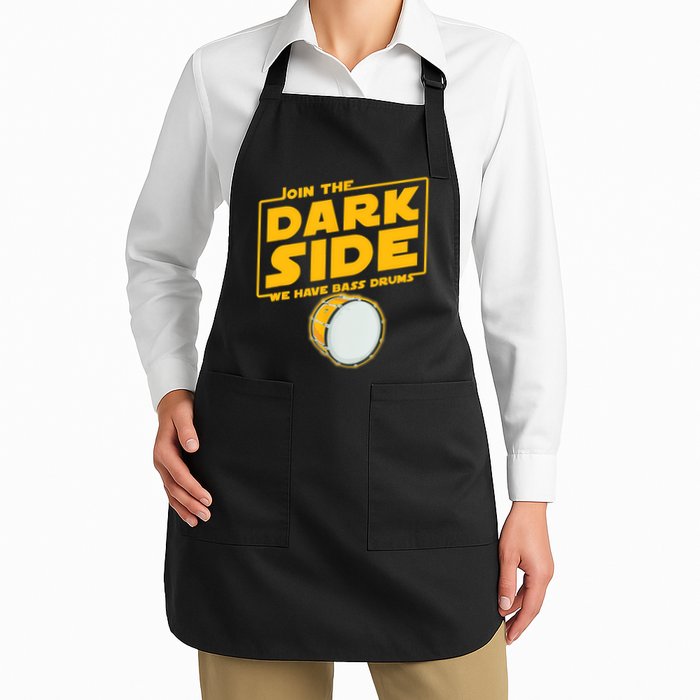 Join The Dark Side Bass Drum Player Apron
