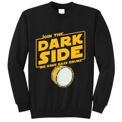 Join The Dark Side Bass Drum Player Sweatshirt