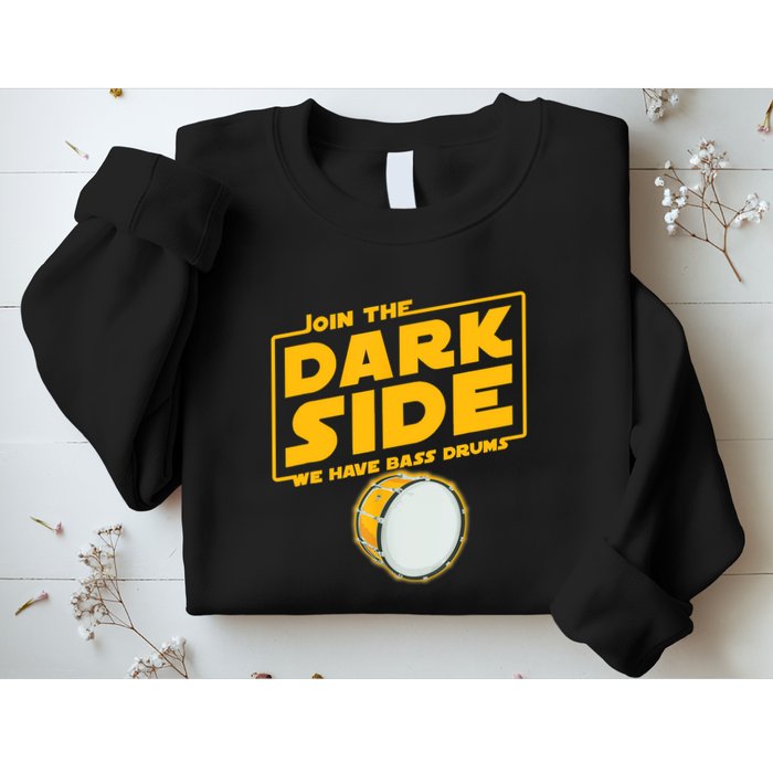 Join The Dark Side Bass Drum Player Sweatshirt