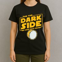 Join The Dark Side Bass Drum Player T-Shirt