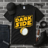 Join The Dark Side Bass Drum Player Tall T-Shirt
