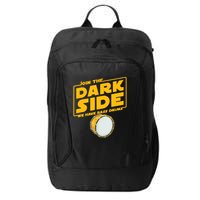 Join The Dark Side Bass Drum Player City Backpack