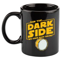 Join The Dark Side Bass Drum Player 11oz C Handle Ceramic Mug