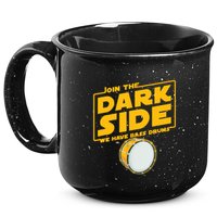 Join The Dark Side Bass Drum Player 15oz Campfire Ceramic Mug