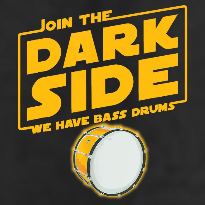 Join The Dark Side Bass Drum Player Beanie