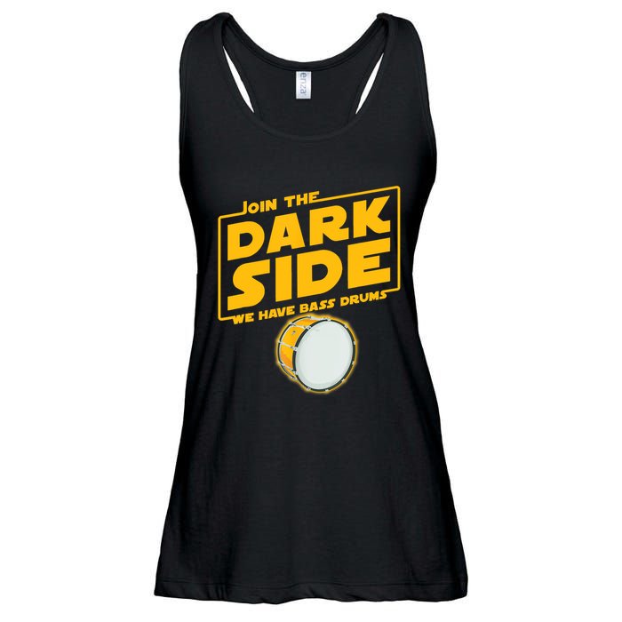 Join The Dark Side Bass Drum Player Ladies Essential Flowy Tank