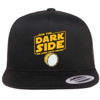 Join The Dark Side Bass Drum Player Flatbill Hat