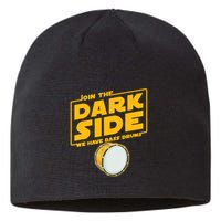 Join The Dark Side Bass Drum Player Sustainable Beanie