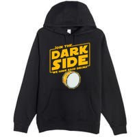 Join The Dark Side Bass Drum Player Premium Pullover Hoodie