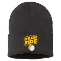 Join The Dark Side Bass Drum Player Sustainable Knit Beanie