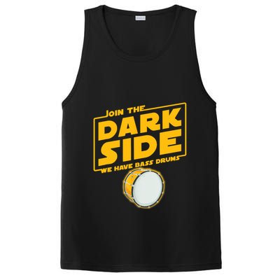 Join The Dark Side Bass Drum Player PosiCharge Competitor Tank