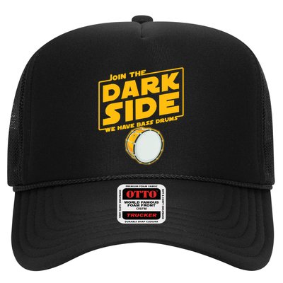 Join The Dark Side Bass Drum Player Trucker Hat