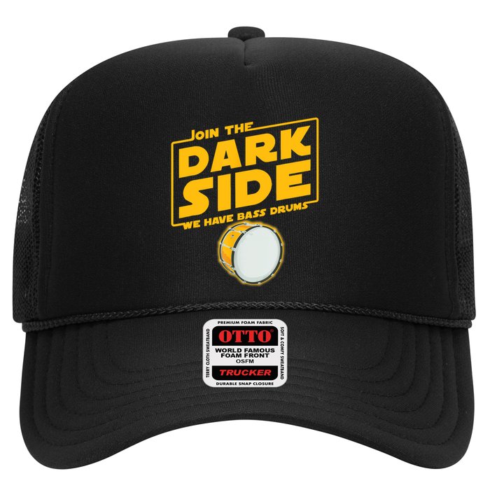 Join The Dark Side Bass Drum Player Trucker Hat