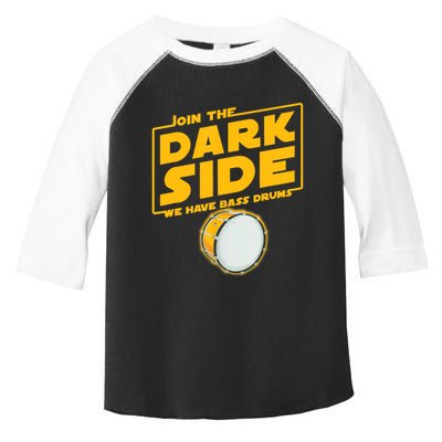 Join The Dark Side Bass Drum Player Toddler Fine Jersey T-Shirt