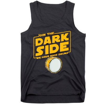 Join The Dark Side Bass Drum Player Tank Top