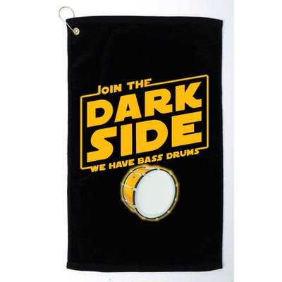Join The Dark Side Bass Drum Player Golf Towel