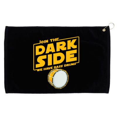 Join The Dark Side Bass Drum Player Grommeted Golf Towel