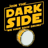 Join The Dark Side Bass Drum Player Wool Snapback Cap